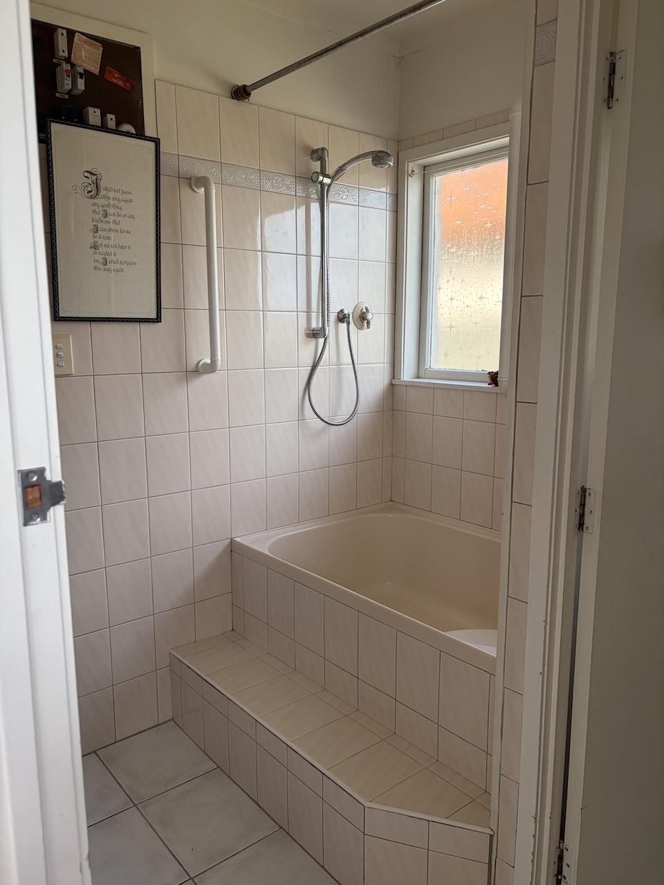 Bathroom before renovation