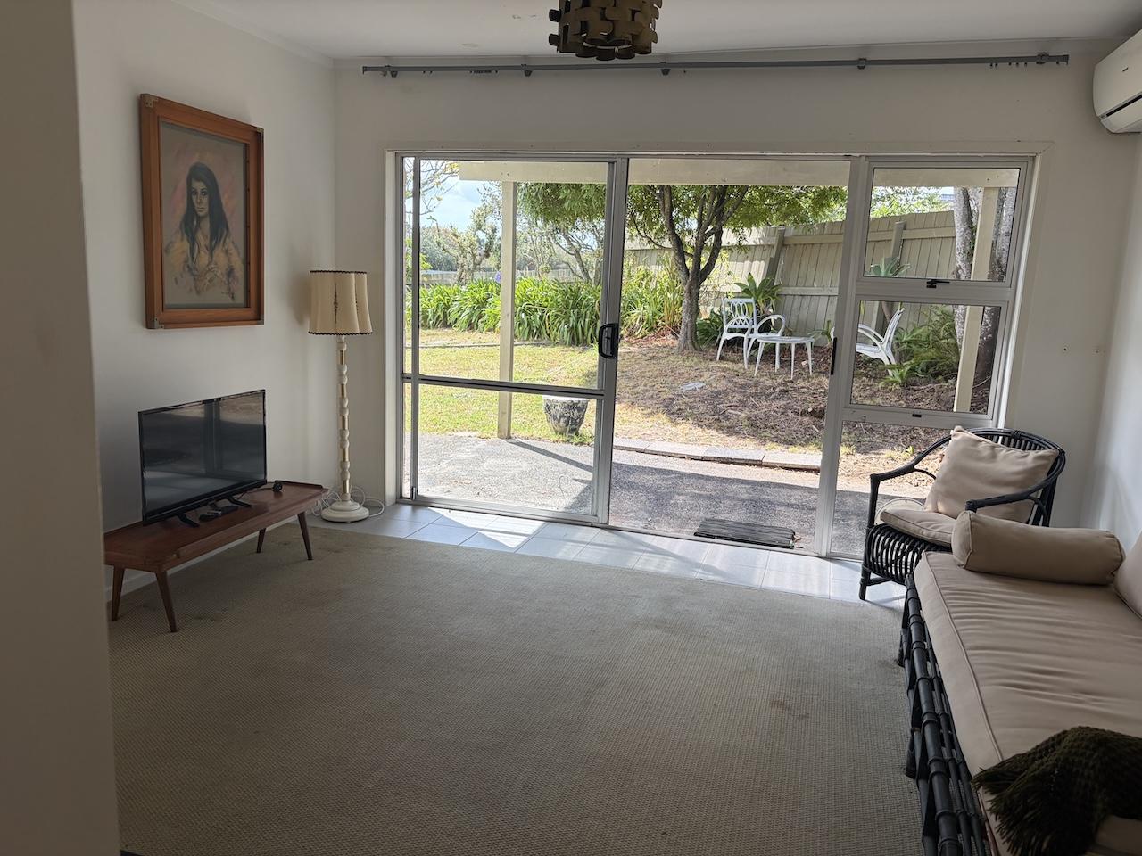 Living area before renovation